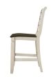 Tasnim - Counter Height Chair (Set of 2) - Oak & Antique White Finish on Sale