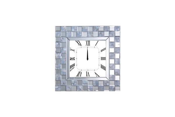 Nasa - Wall Clock - Mirrored & Mother Pearl Online