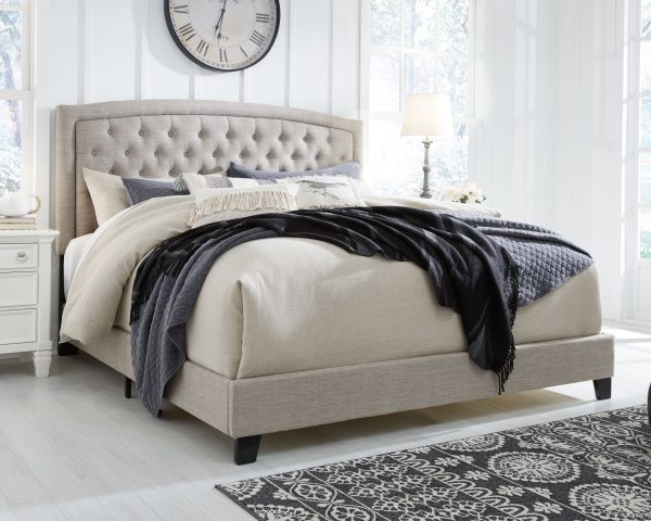 Jerary - Arched Upholstered Bed on Sale