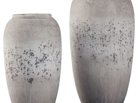 Dimitra - Brown   Cream - Vase Set (Set of 2) Hot on Sale