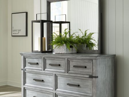 Russelyn - Gray - Dresser, Mirror Online Hot Sale