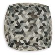 Albermarle - Gray   Brown - Pouf For Sale