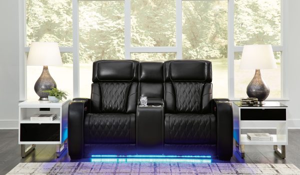 Boyington - Black - 2 Pc. - Power Reclining Sofa And Loveseat Online Sale