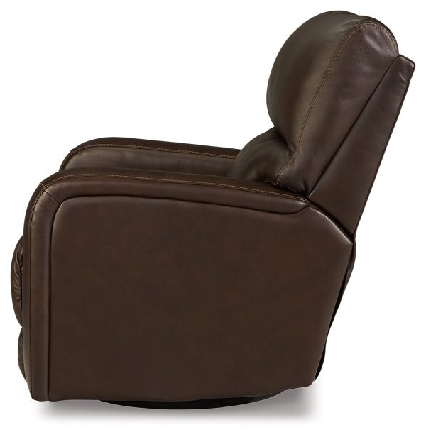 Emberla - Coffee - Swivel Glider Recliner Online Hot Sale