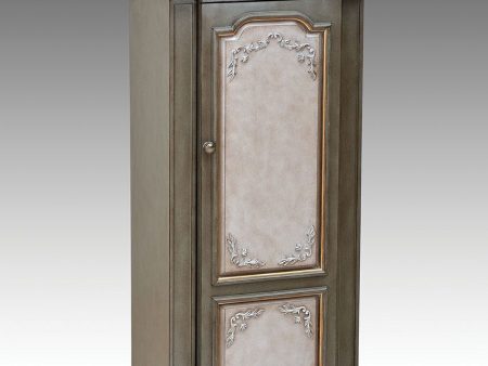 Riker - Jewelry Armoire - Antique Gray & Antique Beige Online Hot Sale