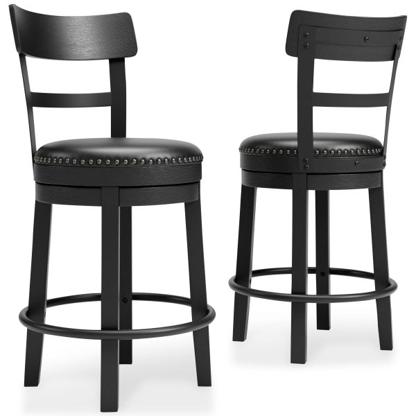 Valebeck - Full Back Swivel Stool Sale