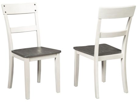 Nelling - White   Brown   Beige - Dining Room Side Chair (Set of 2) Cheap