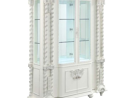 Vanaheim - Curio - Antique White Finish For Sale