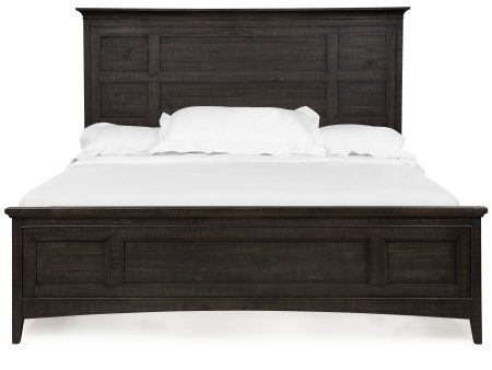 Westley Falls - Complete Panel Bed With Storage Rails Fashion