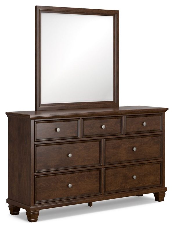 Danabrin - Brown - Dresser And Mirror For Cheap