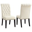 Alana - Fabric Upholstered Dining Side Chair (Set of 2) - Beige Discount