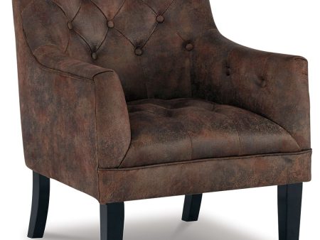 Drakelle - Mahogany - Accent Chair Sale