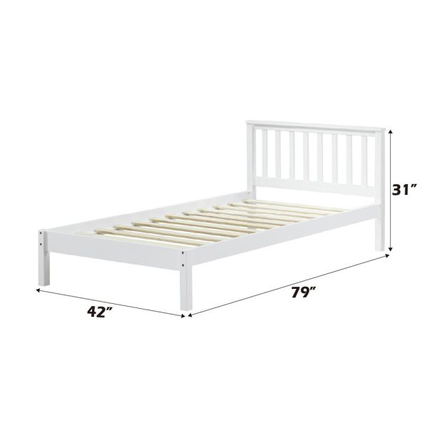 Freya - Twin Bed - White Online Sale