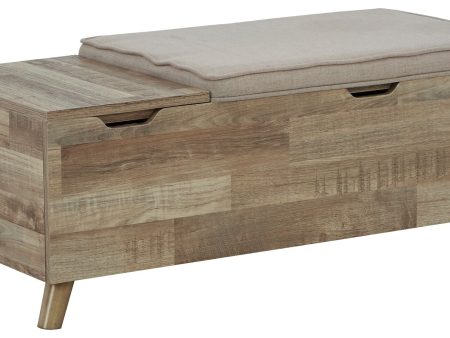 Gerdanet - Beige - Storage Bench For Cheap