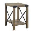 Abiram - End Table - Rustic Oak Finish Hot on Sale