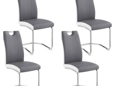 Brooklyn - Upholstered Dining Side Chair (Set of 4) - Gray Hot on Sale