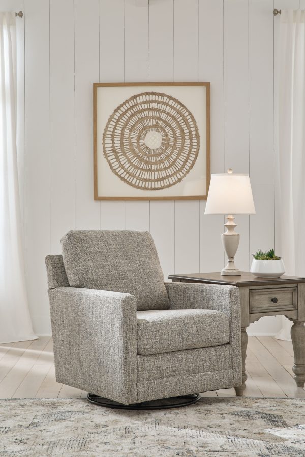 Bralynn - Linen - Swivel Glider Accent Chair Online now