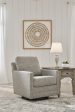 Bralynn - Linen - Swivel Glider Accent Chair Online now