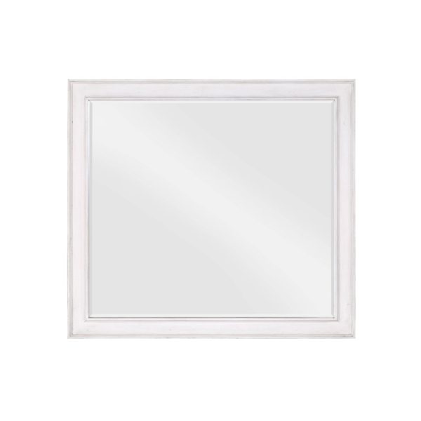 Katia - Mirror - Rustic Gray & White Finish Online Sale