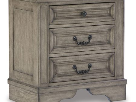 Lodenbay - Antique Gray - Three Drawer Night Stand Supply