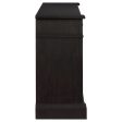 Phelps - 2 Door Sideboard Buffet Cabinet - Distressed Noir Supply