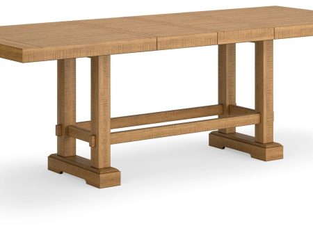 Havonplane - Brown - Rectangular Dining Room Counter Extension Table on Sale