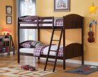 Toshi - Twin Over Twin Bunk Bed - Espresso Supply