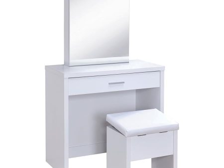 Harvey - 2-piece Vanity Set with Lift-Top Stool For Sale