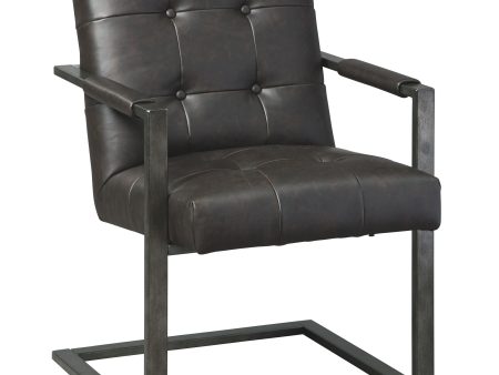 Starmore - Black - Home Office Desk Chair (Set of 2) Fashion