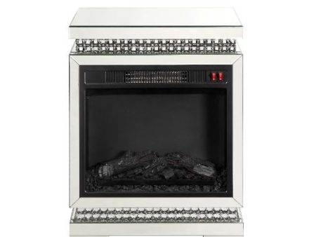 Lotus - Fireplace - Mirrored & Faux Diamonds Discount