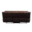 Jaylen - Sofa - Toffee & Espresso Polished Microfiber Online Hot Sale