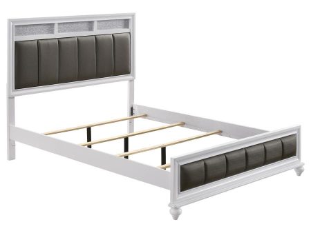 Barzini - Upholstered Panel Bed on Sale