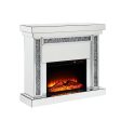 Noralie - Fireplace - Mirrored & Faux Diamonds - 42  For Cheap