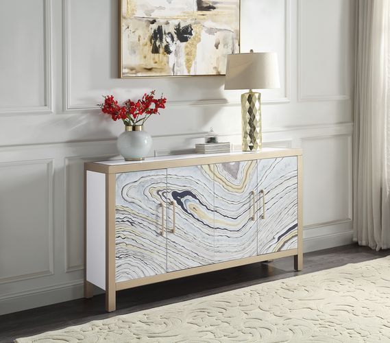 Cicero - Console Table - White For Sale