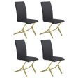 Chanel - Upholstered Side Chairs (Set of 4) Supply