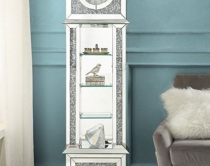 Noralie - Grandfather Clock - Pearl Silver on Sale