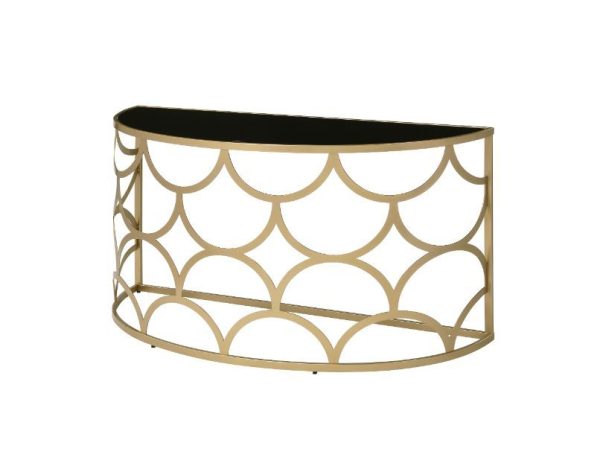 Altus - Accent Table - Gold Finish For Sale