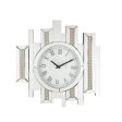 Lavina - Wall Clock - Mirrored & Faux Diamonds - 22  For Discount