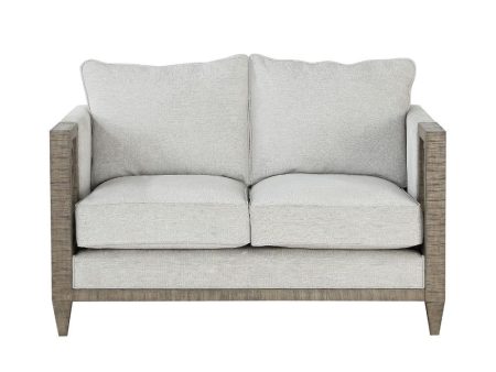 Artesia - Loveseat - Fabric & Salvaged Natural Cheap