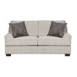 Avedia - Loveseat - Beige Gray Chenille For Cheap