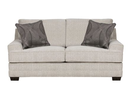 Avedia - Loveseat - Beige Gray Chenille For Cheap