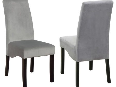 Stanton - Upholstered Dining Side Chairs (Set of 2) - Gray For Cheap