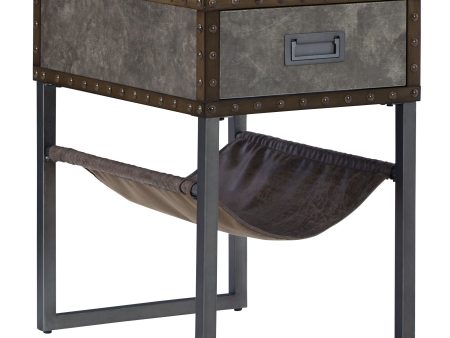 Derrylin - Brown - Chair Side End Table Discount