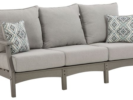 Visola - Gray - Sofa with Cushion on Sale