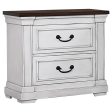 Hillcrest - 2-Drawer Nightstand - Distressed White Online now