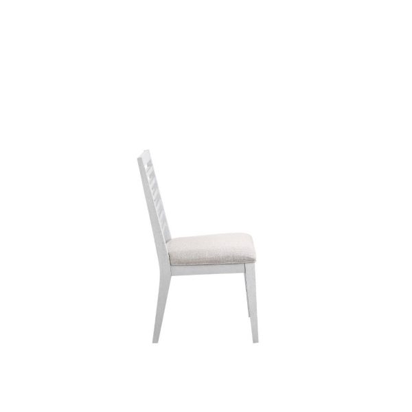 Aromas - Side Chair (Set of 2) - White Oak & Fabric Hot on Sale