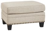 Claredon - Linen - Ottoman Online Sale