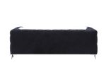 Phifina - Sofa - Black Velvet Hot on Sale