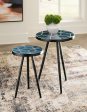 Clairbelle - Teal - Accent Table (Set of 2) Sale