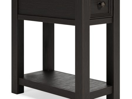 Tyler - Black   Gray - Chair Side End Table on Sale